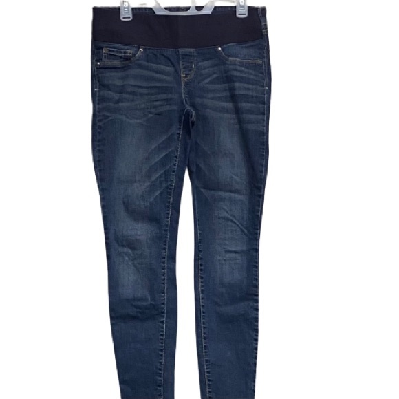 Signature by Levi Strauss Maternity Denim - Levi's Strauss Gold Baby Bump Skinny Jeans with Stretch Sz M Maternity Jeans